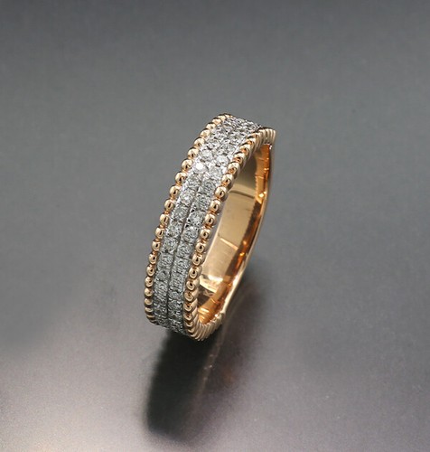 Bague diamant double couleur - diamant,