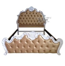 Lit double baroque avec - double,