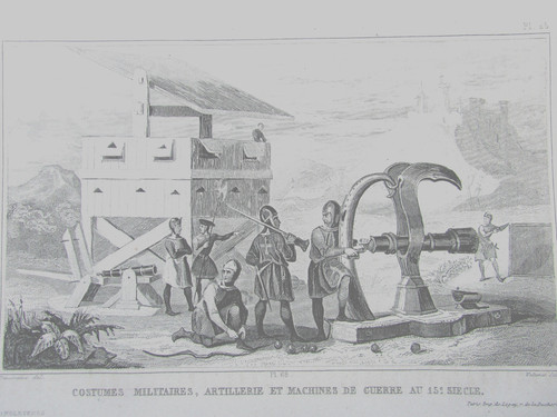 Artillerie machine de - et,