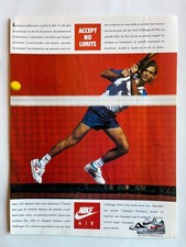 NIKE  AIR basket Agassi    Publicité magazine    22x30cm