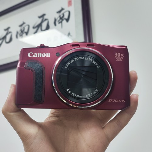 Canon sx700 red - canon, travel