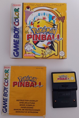 Pokémon pinball game boy - pinball,