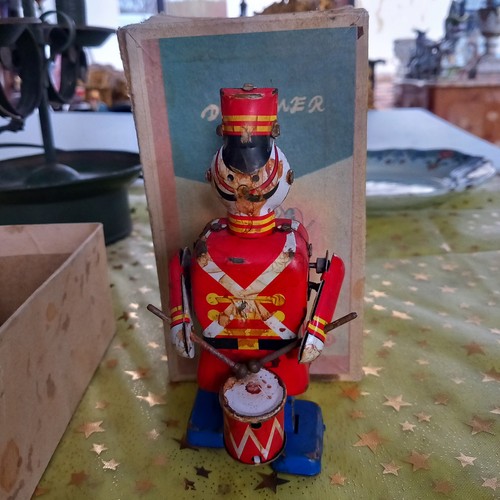 Ancien jouet drummer - , en