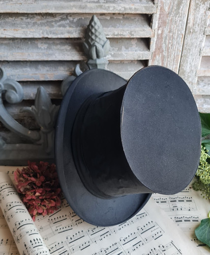 Ancien chapeau clac 19eme - clac,