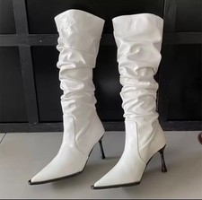 Bottes À Pointe Avec Talon 9