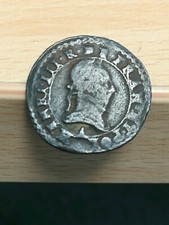 Henri III, double tournois, 1583, Rouen -