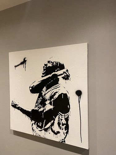 Peinture tableau art urbain - peinture,