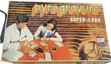 jeu de pyrogravure des années