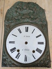 Horlogerie Horloge Comtoise , Façade Pour  Mouvement De Comtoise  Ref FAC52