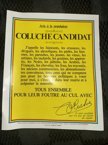 Affiche promo rarissime - promo,