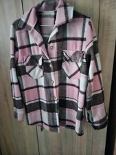 VESTE STYLE CHEMISE DOUCE ROSE