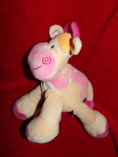 Doudou Peluche Vache Beige