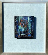 AGOSTINI   TONY    HUILE SUR TOILE ENCADREE