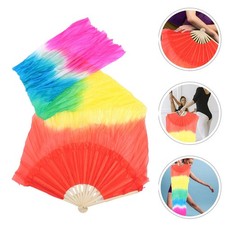 1 paire d'éventails en soie