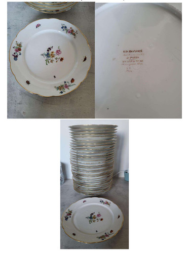 Rare service assiettes - rare, 30