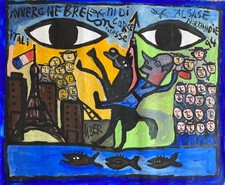 JABER 100x83cm toile libre  94