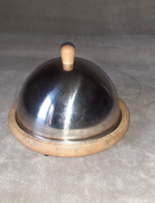 PLATEAU A FROMAGES, GARDE-MANGER, PLATEAU BOIS CLOCHE INOX