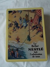 ancienne boîte fer Nestlé