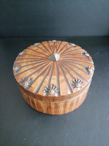 Boite bretonne ronde bois - boite,