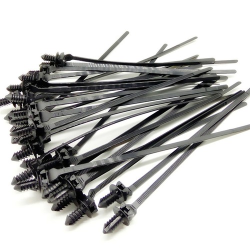 50x car nylon push - 50x, clips