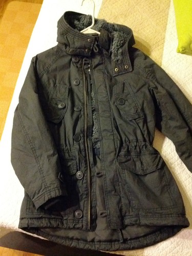 H m military jacket - l.o.g.g, h&m