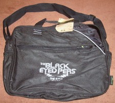 THE BLACK EYED PEAS Concert The End TOUR Black ECO SMART Messenger Bag Fergie