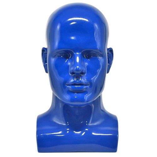 Tête mannequin homme - tête, de