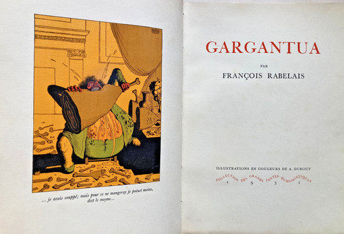 Rabelais gargantua 1931 - rabelais,