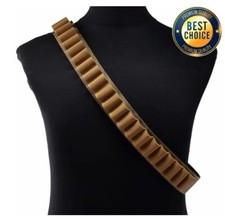 Ceinture beige de 27 munitions calibre 12