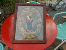 Chromo Religieux  Ancien  avec