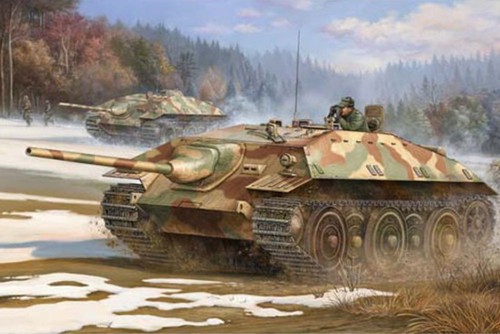 Trumpeter char allemand - e-25,