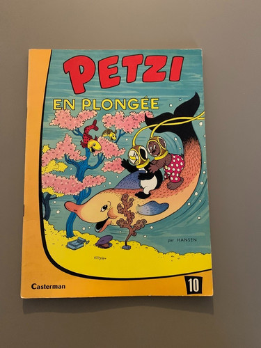 Petzi plongée par - bd,
