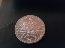 5 francs semeuse 1965 SUP