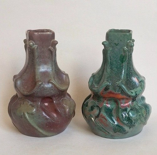 Vases irises art - irises, nouveau