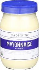 Made With Mayonnaise Org 16 OZ