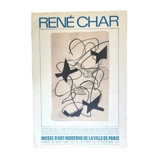René Char Affiche Musée Art