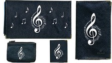 Porte Chequier porte monnaie porte carte grise fidelite au choix Musique Note