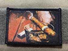 Cigar Lounge Morale Patch