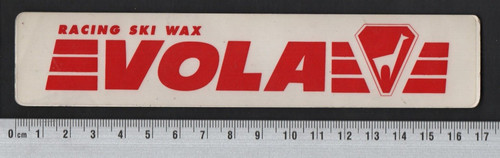 Vola racing ski wax - ski,