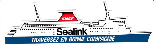 Autocollant sncf sealink - sncf,