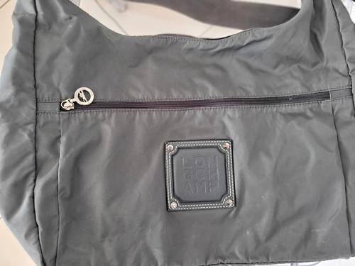 Sac besace longchamp - en, toile