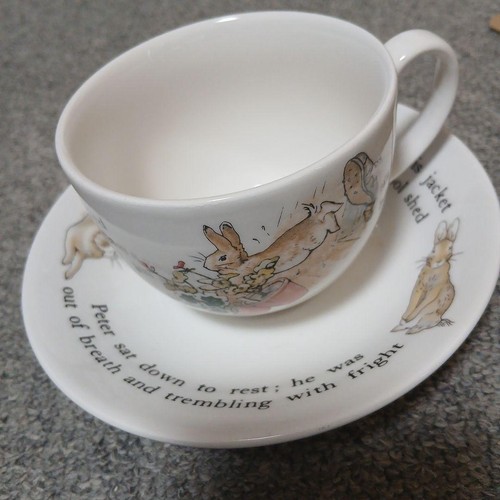 Soucoupe tasse wedgwood peter - tasse,