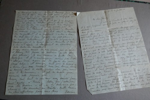 Lettre davine blanche - davine,