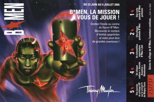 Carte men thierry mugler - b,
