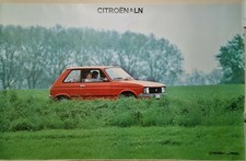 Citroen - LN Circa 1980 Affiche Originale Automobile Publicité