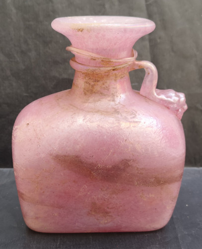 Vase scavo rose irisé - rose, seguso