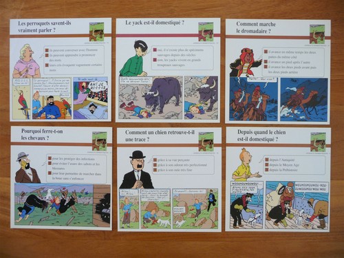 Fiches tintin série - tintin, n°2