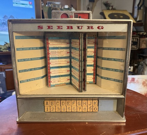 Vintage seeburg 3w100 jukebox - vintage,