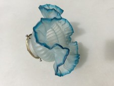 Ancienne tulipe en verre art déco pour lampe - suspension