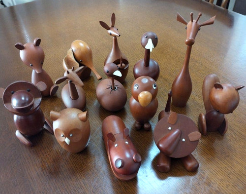 Lot figurines animaux en - lot, 13